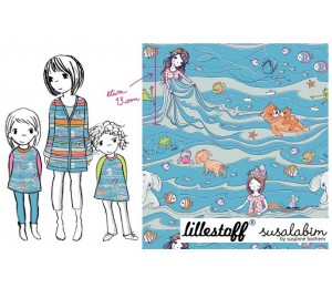 Bio Jersey Lillestoff - Wellentraum